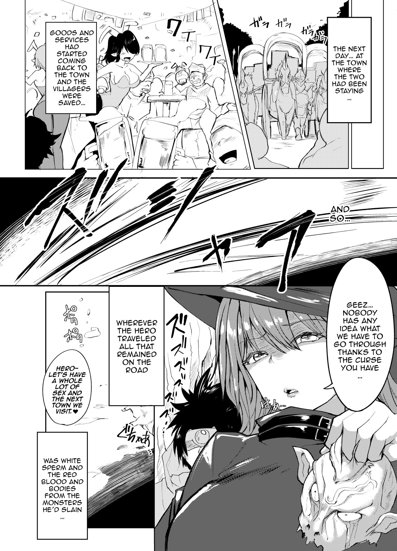 Hentai Manga Comic-Ejaculation Control Witch And The Cursed Hero's Journey-Read-31